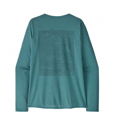 Блуза Patagonia Capilene Cool Daily Graphic Shirt Long Sleeve W's Summer 2025