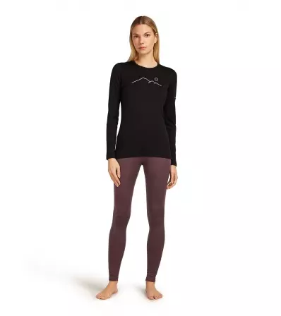 Блуза Icebreaker Women's Merino 200 Oasis LS Crewe Rainer Ridge