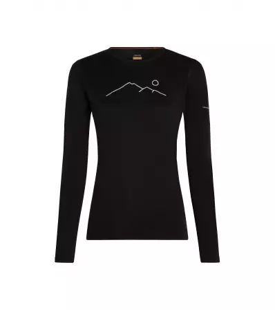 Блуза Icebreaker Women's Merino 200 Oasis LS Crewe Rainer Ridge